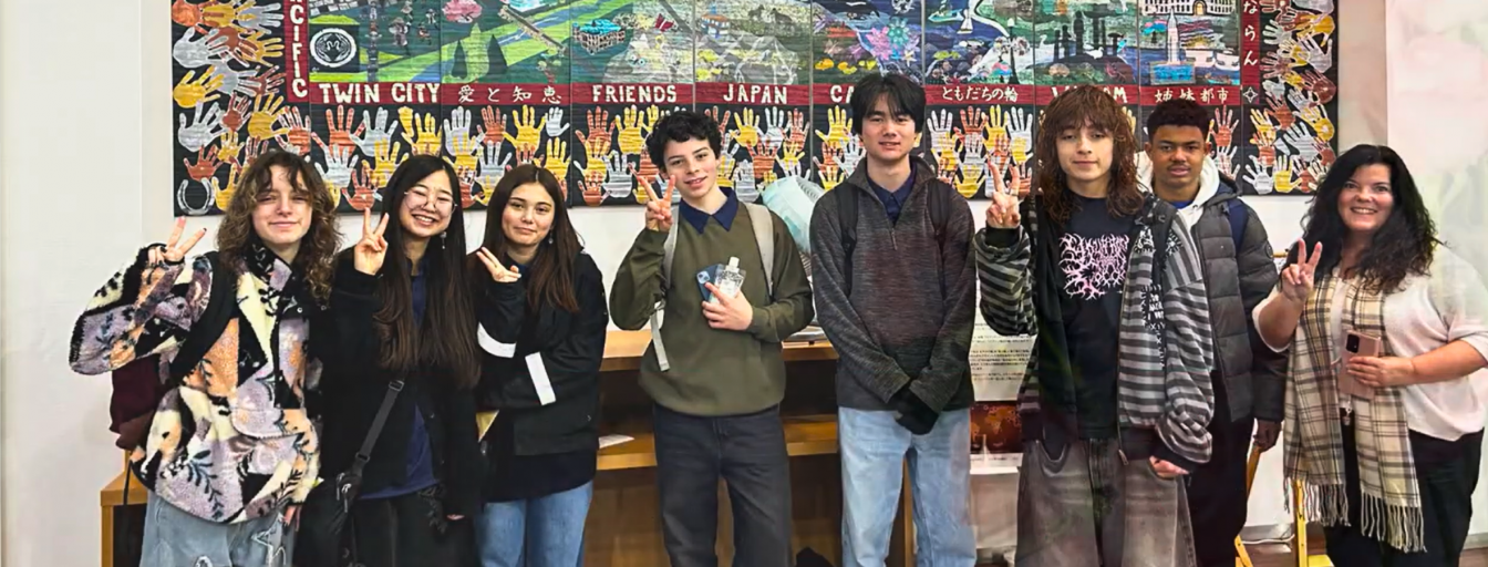 Victoria Secondary Students Return from Sister City in Japan